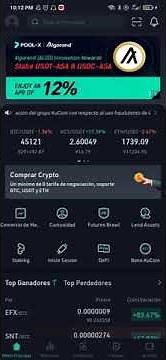 2.- ¿Cómo iniciar sesión en Kucoin y sacar código BTC?