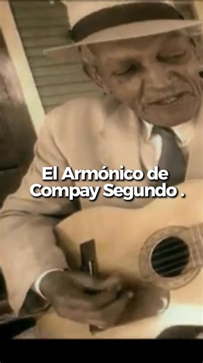 Compay Segundo Legacy on Instagram: "Compay Segundo inventó el armónico, un instrumento similar a la guitarra de siete cuerdas, para llenar el salto armónico entre la guitarra española y el tres. Grande por siempre Compay 🎶 . . . . Compay Segundo invented the armónico, an instrument similar to a seven-string guitar, to bridge the harmonic gap between the Spanish guitar and the tres. Forever great Compay 🎶"