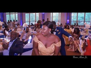 BEST GHANAIAN WEDDING EVER! Gideon weds Mavis (wedding highlights)