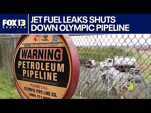 Crews continue repairs on Olympic Pipeline leak that halted jet fuel deliveries