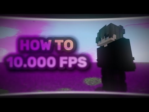 HOW TO GET 10,000 FPS - 100,000 FPS in Minecraft (Easy Tutorial)