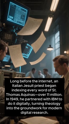 From Aquinas to Algorithms How a Jesuit Priest Preceded the Digital Age | Today Dose