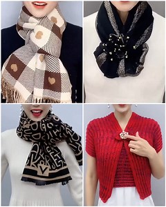 3.8M views · 62K reactions | Top stylish ways to tie a scarf! | Simple Life | Facebook
