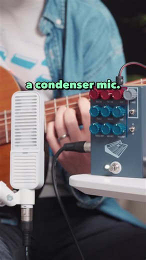 JHS Pedals on Instagram: "The Colour Box 🤝 Condenser mic"