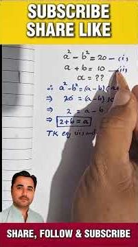 How to solve #maths #mathstricks #mathematics #indonesiareels #lifeisbutadream