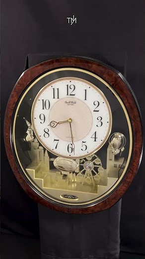 Rhythm Small World "Joyful Land" Musical Motion Wall Clock - 4MH850WD23