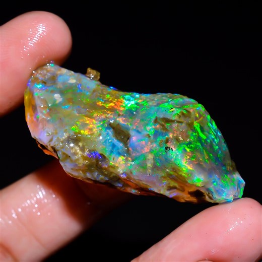 Opal Rough, Opal Raw, Opal Crystal, Natural Opal, Ethiopian Opal, Large Opal Raw, Big Opal Specimen, Loose Opal Rough, Welo Fire 70.00 CT - Etsy UK