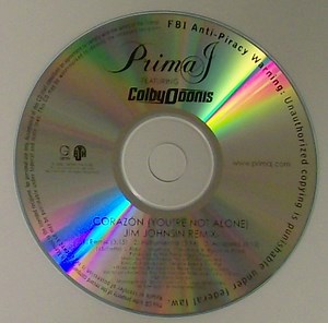 Prima J Featuring Colby O'Donis - Corazón (You're Not Alone) (Jim Johnsin Remix)