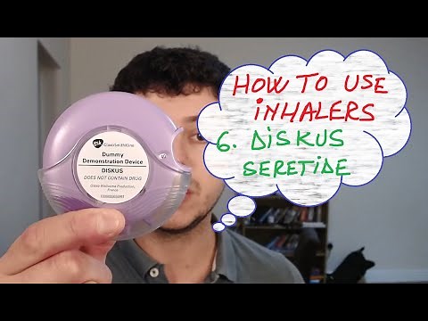 6. How to use inhalers - Diskus (Seretide)