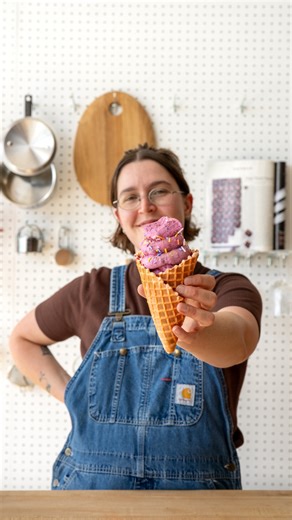This is how to turn the KitchenAid® Food Grinder attachment into an ice cream machine🍦 New Zealand ice cream is this summer's obsession… now it’s in your kitchen with just frozen fruit and vanilla ice cream. Would you try this? Want to check out more ways to use the KitchenAid® Food Grinder attachment? Join the KitchenAid® Stand Mixer Cooking Club in partnership with @kitchenaidusa! Link in bio. #CookBetterLiveBetter #KitchenAid #FoodGrinder #NewZealandIceCream #KitchenHack | Homemade