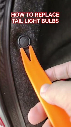 How To Replace Car Tail Light BULBS