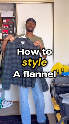 HOW TO STYLE FLANNEL👔‼️ #shorts #ytshorts #fashion