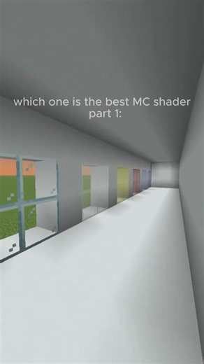 Which shader is your fav? Comment down below! #edit #minecraft #shaders