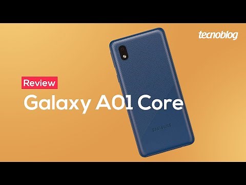 Samsung Galaxy A01 Core - Review Tecnoblog