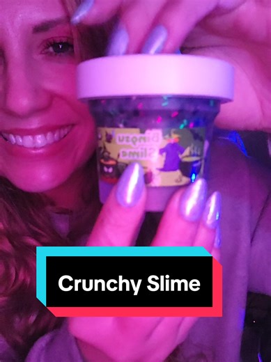 Crunchy Slime Sounds #fyp #asmrsounds #asmrslime | slime