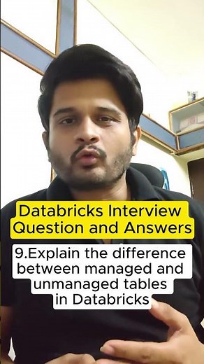 9.Managed and unmanaged tables in Databricks #databricks #dataengineering