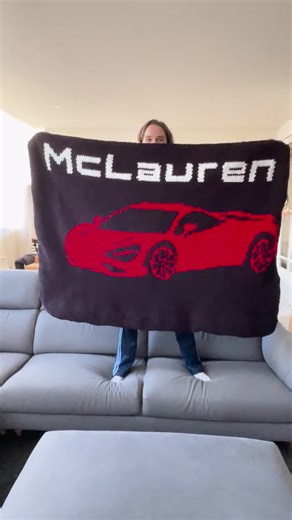 Crochet P1 Mclaren Blanket (queen Size) - Etsy UK