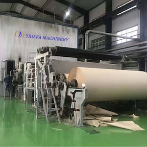 [Hot Item] Waste Paper Recycling Pulp Carton Corrugated Paper Jumbo Rolls Making Machine