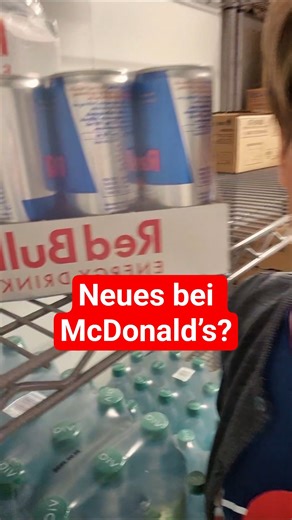 new Produkte bei McDonald's und das wird cool und lecker. #redbull #mcdonalds #neu #news #teaser