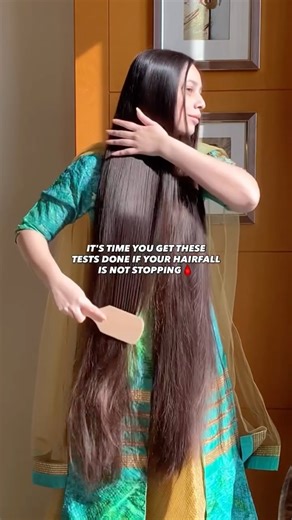 Neha 🌸 Wellness & Lifestyle on Instagram: "Here’s the list - CBC: Detects anemia, a common hidden cause of hair thinning. Ferritin: Low iron stores weaken roots and cause shedding. Vitamin D: Deficiency slows hair growth and increases fall. Vitamin B12: Low levels reduce oxygen supply to follicles. Thyroid Profile: Imbalance leads to excessive hair loss. Hormone Panel: PCOS/androgen issues trigger hormonal hair fall. Comment “test” and I’ll share the foods that correct every deficiency mentione