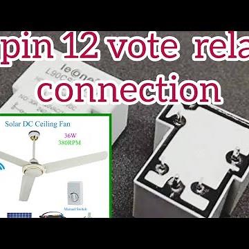 How 6 pin Relay Works & connection