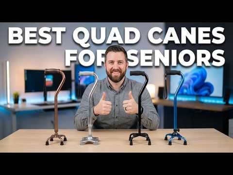 Top 10 Best Quad Canes For Seniors in 2026 - Review & Buying Guide