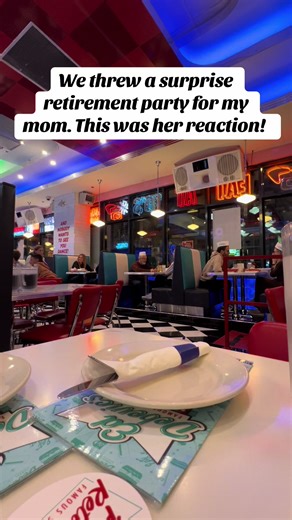 Surprise Retirement Party for Mom: Emotional Reaction