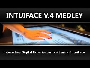 Interactive Digital Experiences built using IntuiFace