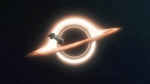 The black hole universe infinite,black hole space galaxy cosmos.The most beautiful isolated background.