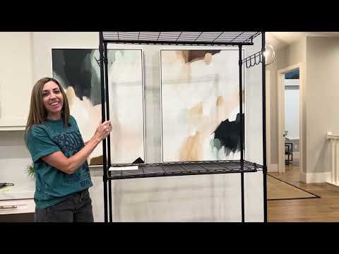 Best Adjustable Rolling Clothes Rack for Small Spaces? | VIPEK R2 Plus Review