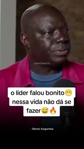 Bento Kangamba diz: «Não sou rico» — mensagem e humildade