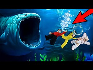 Yuta, Mio Dan Baby Celine Mengalahkan Bloop Dan Kraken || ROBLOX