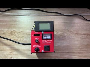 Modified Variac with digital meter