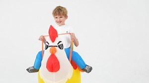 Watch inflatable chicken costume kids on Amazon Live