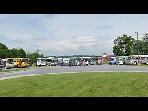 AACA Bus Museum: The Museum Bus of Transportation Spring Fling 2018 in Hershey PA Part 3/3