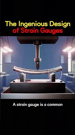 The ingenious design of strain gauges #knmwledge #science