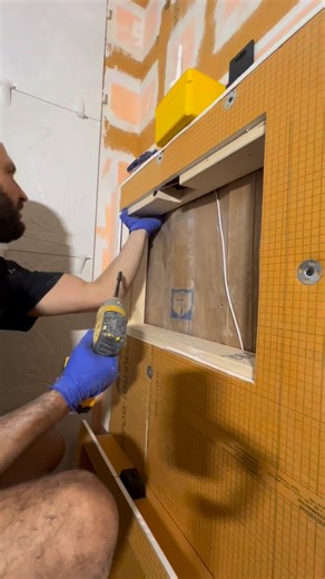 14K views | A small detail that changes the entire shower experience. Installing the Schluter®-LIPROTEC LED lighted niche — a clean, integrated solution that combines storage and subtle lighting within a tiled shower system. In this video, I show the installation process and the finished result, focusing on precision, fit, and overall execution. Thanks to Schluter for providing the product. | HiTech Remodeling | Facebook