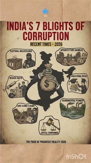 7 WONDERS OF Corruption In India @GEN.Z_INDIANS #2026