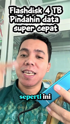 USB flash drive 4 TB buat pindahin data hp #trisnomathnian