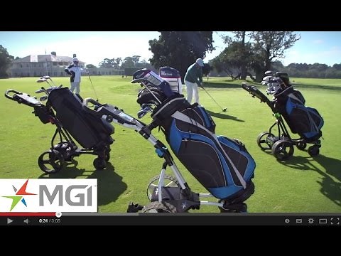 MGI Quad Series Video - motorised golf buggy