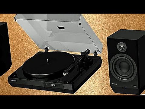 Philips Fidelio FT1 Bluetooth Turntable & CD Player is Here along with Philips Fidelio FA3 Speakers