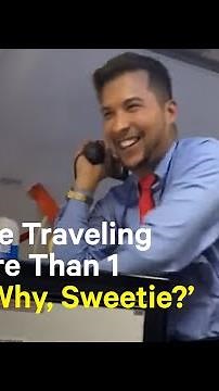 Flight Attendant Goes Viral With Sassy Safety Announcements