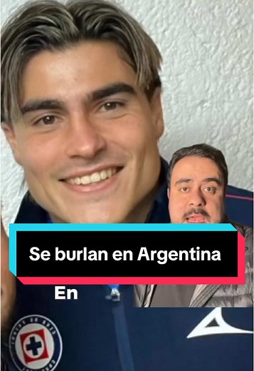 Burlas de Argentina a Luca Romero y la Liga MX