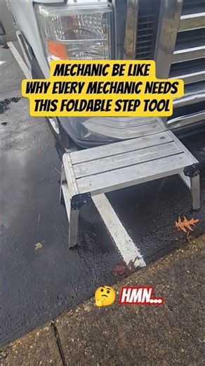 Why Every Mechanic Needs This Foldable Step Tool #shorts #mechanic #tips #tools