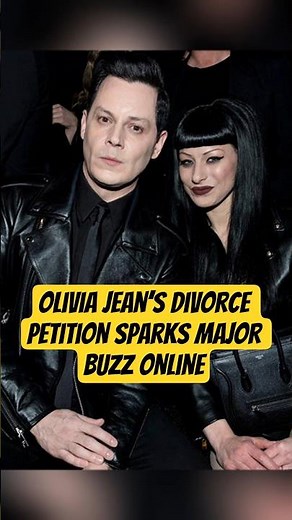 Olivia Jean’s Divorce Petition Sparks Major Buzz Online #celebritynews