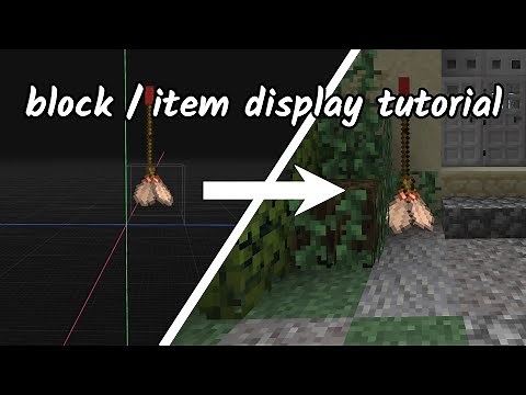 Master Minecraft Displays: item_display, block_display & text_display TUTORIAL