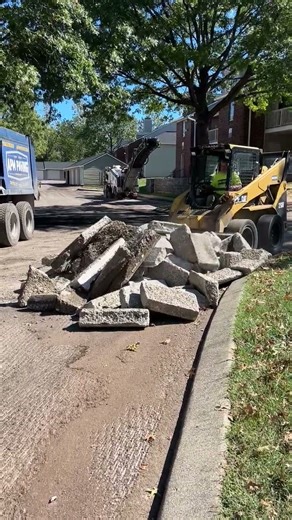 Asphalt Removal Work #asphalt #blacktop