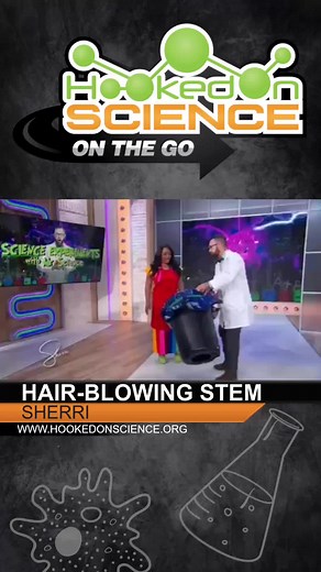 Exciting Hair-Blowing Science Experiment with Sherri
