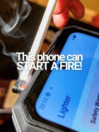 This phone can start a fire! #oukitel #mwc #smartphone