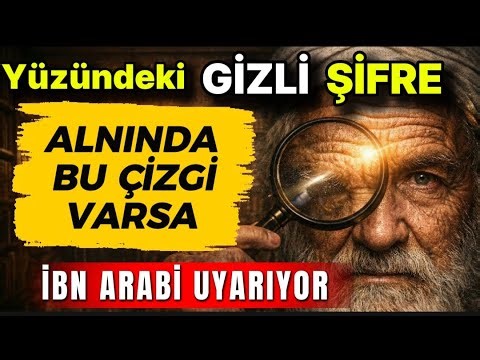Yüzündeki Manevi İşaretlerin Sırrı ve Esma Reçetesi ( İbn Arabi UYARIYOR)